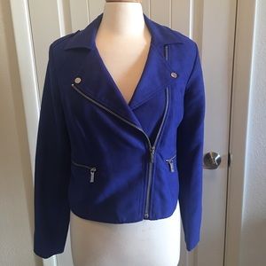 Blue Suede Jacket
